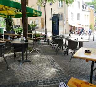 Außenbereich der Updown Bar