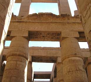 Karnak Tempel, Säulenwald