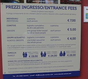 Varone Wasserfälle