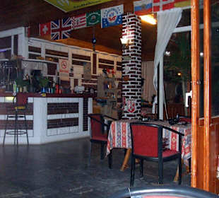 Gemütliche Atmosphäre: innen...