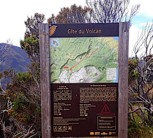 Wandern am Piton de la Fournaise