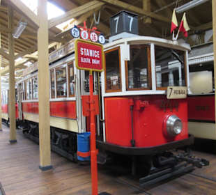 Im Museum des öffentlichen Peronennahverkehrs
