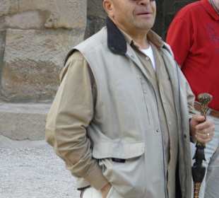 Hassan unser Reiseführer toll