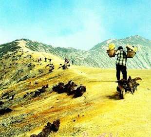 Ijen Krater-Ost Java