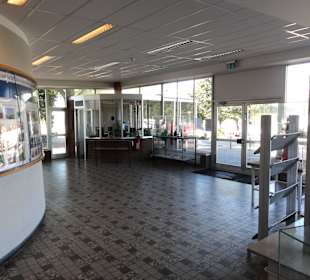 Eingangshalle des Radarturmes