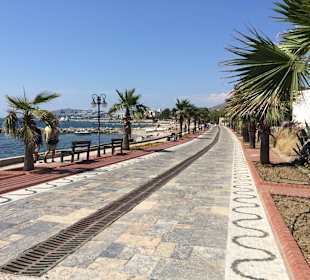 Schöne Promenade in die Stadt