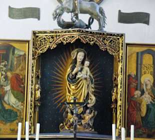 Geschlossener Bereich Altar