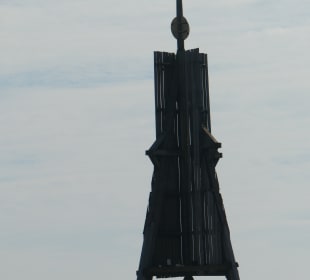 Das Wahrzeichen von Cuxhaven: die Kugelbake