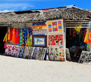 Verkauf auf der Isla Saona