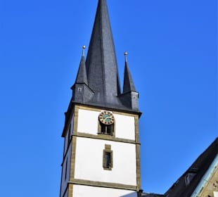 Der Turm der Pfarrkirche St. Kilian