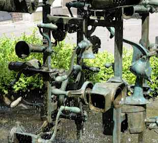 Details vom Tröpfler Brunnen