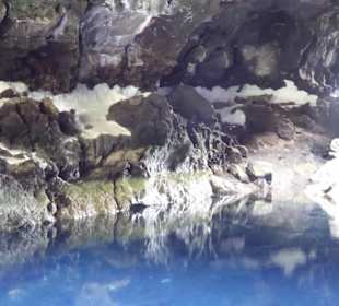 Salzsee mit Ebbe un Flut