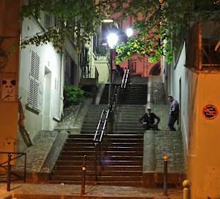 Treppen in der Rue André Antoine