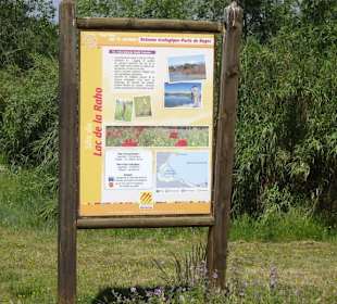 Infotafel am Lac de la Raho