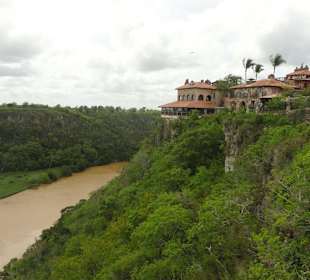 Blick auf den Rio Chavon