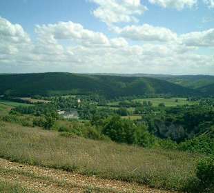 Blick aufs Dordogne-Tal