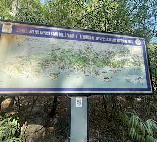 Wandern Göynük bei Kemer