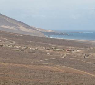 Blick auf den Strand Playa de Cofete