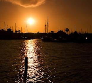 Port El Kantaoui im Sonnenuntergang
