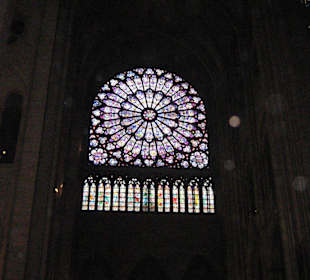 Rosone visto dall'interno