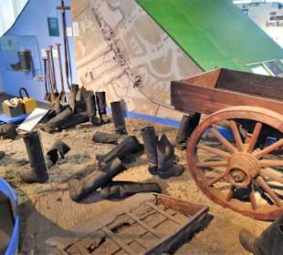 In der Abteilung Deichbau des Küstenmuseums