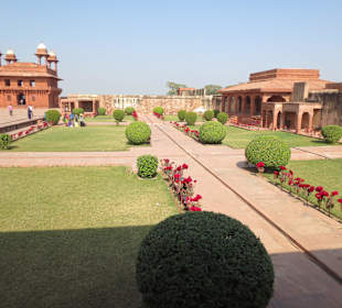 Blick über die Anlage - topgepflegt