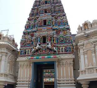 Hinduska swiatynia w chinatown