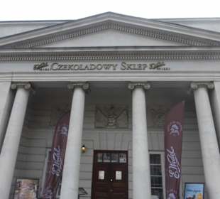 Zum Verkauf und Cafe v. Schokoladenfabrik E. Wedel