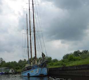 Im Hafen von Friedrichstadt