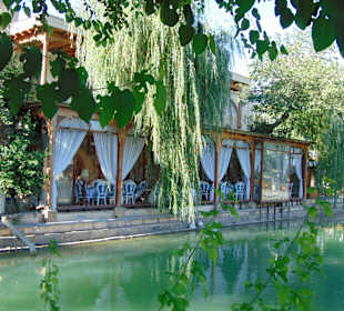 Labi Hauz Wasserreservoir in Buchara