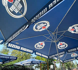 Schattige Sitzplätze