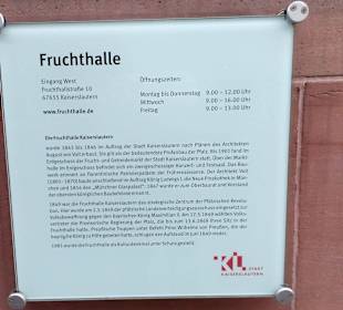 Fruchthalle Kaiserslautern in Kaiserslautern