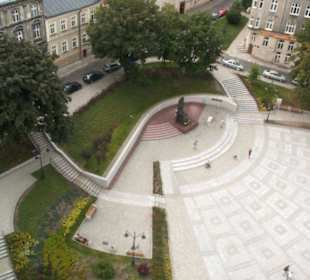 Panorama z wieży widokowej muzeum