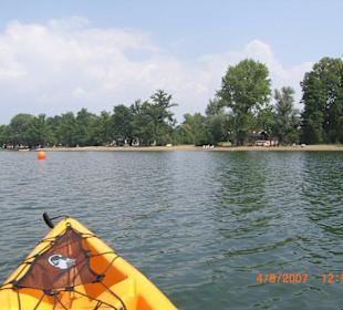 Kajaktour auf dem Ciemsee