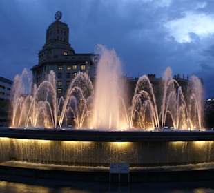 Impressionen vom Springbrunnen bei Nacht