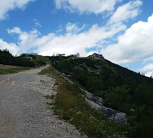 Kurz vor dem Gipfel Feuerkogel