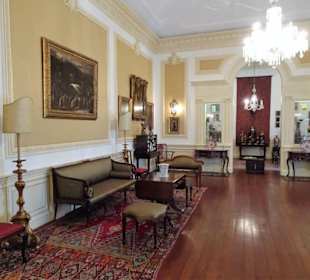 In den Wohnräumen des ehemaligen Besitzers