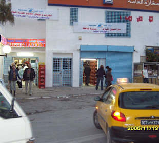 Schnapsladen in Hammamet!