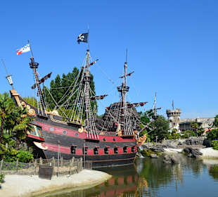 Piratenschiff auf Adventure Island
