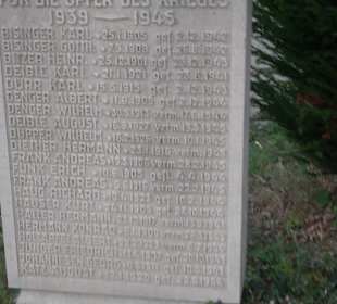 Kriegerdenkmal Remmingsheim