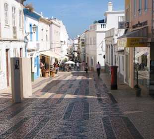 Romantische Strasse in Albufeira