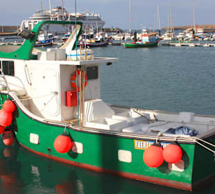 Fischerboot im Hafen von Morro Jable