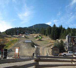 Abfahrt für Mountainbiker