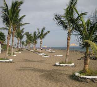 Strand der Playa de los Poscillos