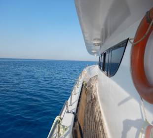 Während der Schiffsfahrt