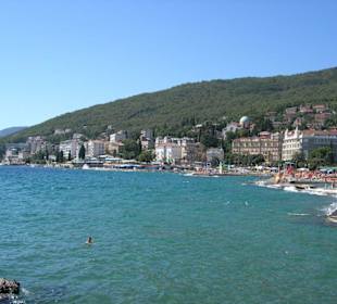 Strand von Opatija 