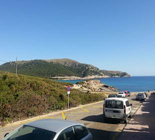 Blick in die Bucht Cala Agulla