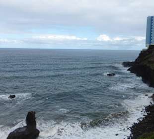 Zum Mirador de San Pedro durch Playa De Los Roques
