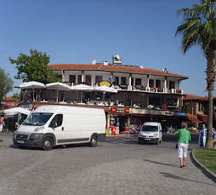 Teil des Basar in Side