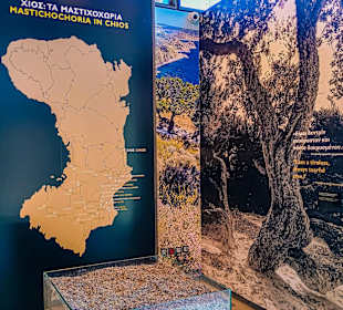 Chios-Karte mit Mastix